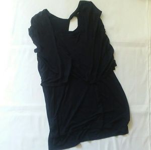 Navy Blue Breast feeding Top